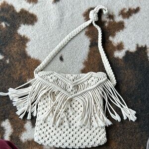 Handmade 55 st tropez stunning handmade knitter bag